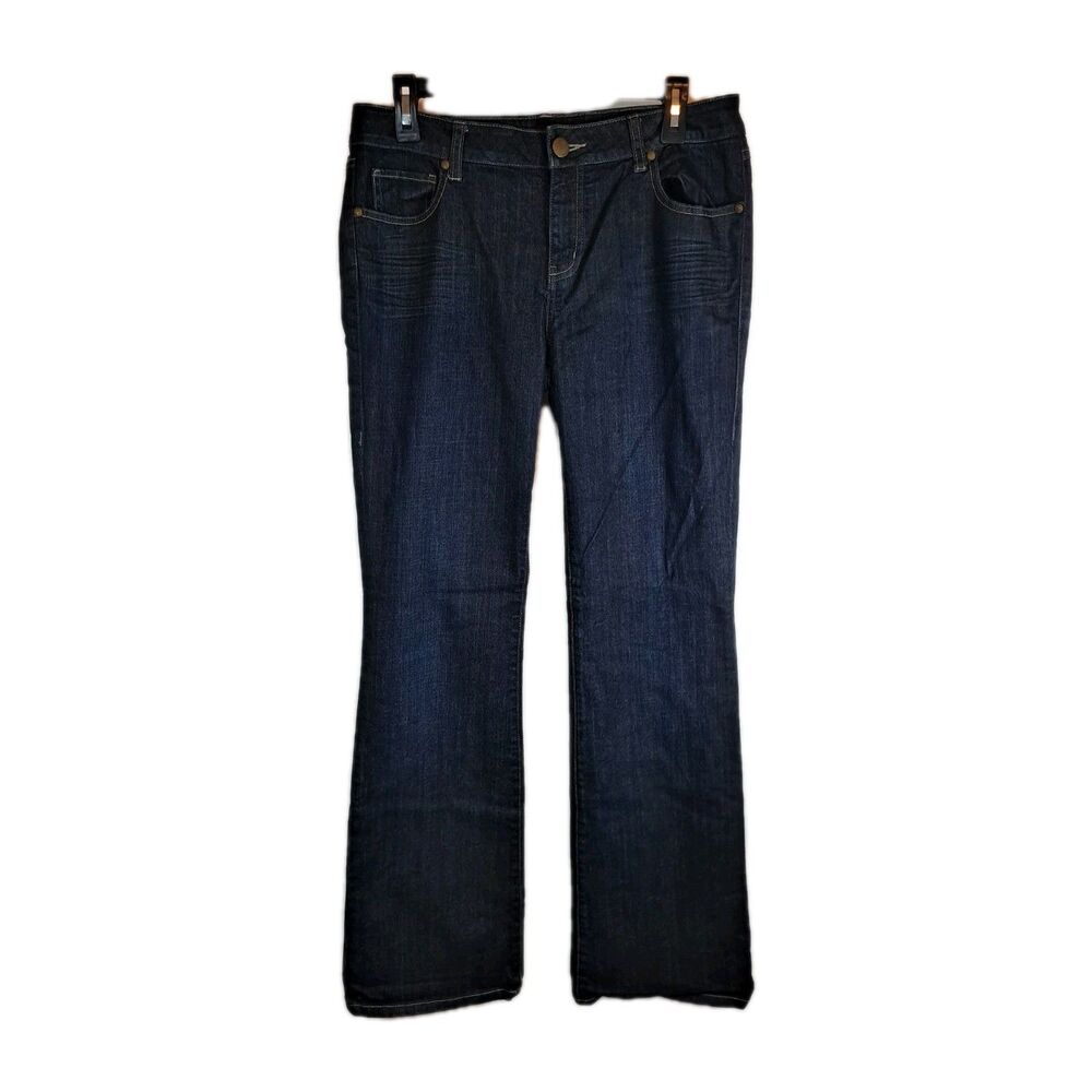 CAbi Women's Jeans Size 8 Dark Wash Bootcut